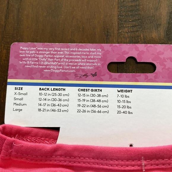 Doggy Parton Pink It Cost a lot of Money to Look This Cheap Dog T Shirt Size L - Picture 6 of 7